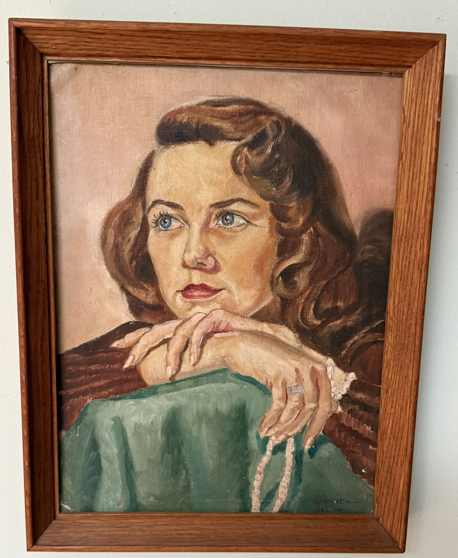 A painting of a person in a frame

AI-generated content may be incorrect.
